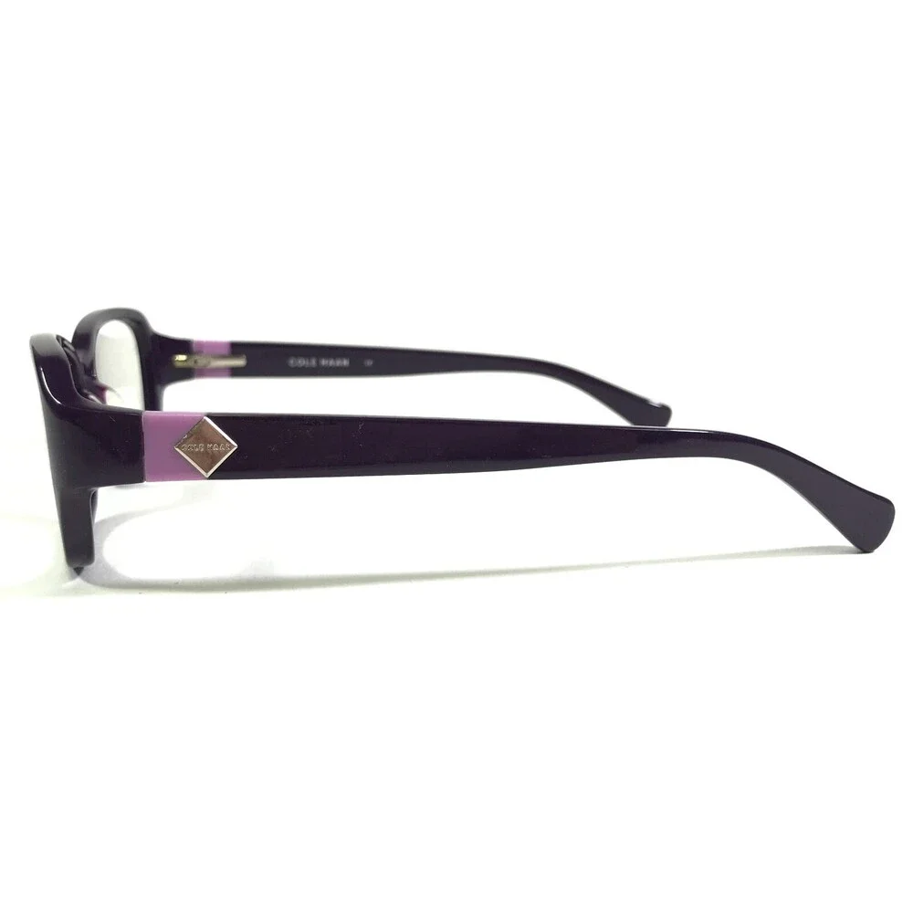 Cole Haan Eyeglasses Frames CH5004 513 PURPLE Square Full Rim 50-17-135